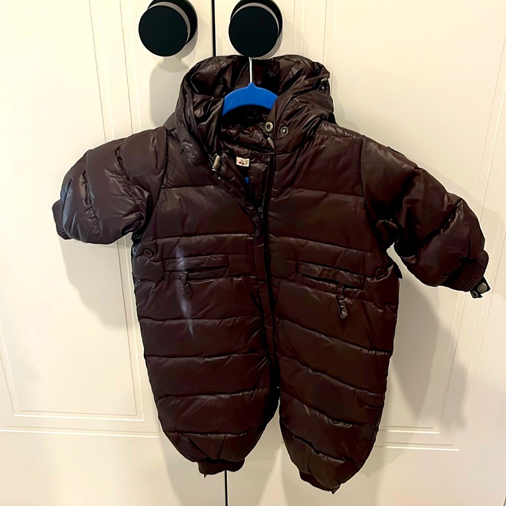 Bonpoint snowsuit 6 months